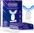 MySmile Non-Sensitive Teeth Whitening Strips Kit - 10Pcs with Waterproof 28X LED Light for Stain Removal