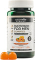 NatureWise Multivitamin for Men, Gummies Peach Mango Flavor, for Immune Health with