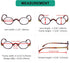 Eyekepper Oval Round Reading Glasses for Women & Men - Small Vintage Reader Eyeglasses with Spring Hinges