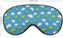 Sleeping Mask for Men & Women,Broccoli Cauliflower Blue Dots Block-Out Eye Mask for Sleep with Adjustable Strap, Night