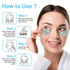 LAVONE Under Eye Patches - 30 Pairs Hydrating & Anti-aging Eye Mask for Dark Circles, Puffiness, Wrinkles, Eye Bags