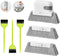 Magic Window Cleaning Brush - 6Pcs Crevice Cleaning Tools Kit for Kitchen, Sinks, Stove, Windows, Sliding Doors, Car