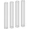 Zonon 4 Pcs Metal Cage Applicator, Tubular Gauze Bandage Applicator Tube for Fingers (1.18 x 7.5 Inch)