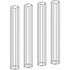 Zonon 4 Pcs Metal Cage Applicator, Tubular Gauze Bandage Applicator Tube for Fingers (1.18 x 7.5 Inch)