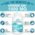 Liposomal NAD+ Supplement 1000 mg | Highest NAD Potency | Max Absorption Pure NAD Supplement for Energy, DNA Repair,
