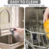 Cast Iron Scrubber with Handle | 316 Cast Iron Cleaner Chainmail Scrubber for Cast Iron Pan Skillet - Cleaning Kit (1