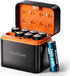 RayHom 8-Pack Rechargeable Lithium aa Batteries with Charger, 1.5V Constant Output, 3400mWh High