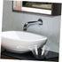 Set Round Mouthwash Basin with Cup and Spoon - Home & Salon Use