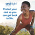 Swimming Brownmed - Seal-Tight Original Cast & Bandage Protector - Waterproof Adult Leg Cast Cover for Shower & - Foot
