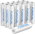 POWEROWL AAA Rechargeable Batteries, High Capacity, Low Self Discharge HR03, 1000mAh 1.2V, 16 Pack