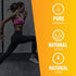 OptiForce Pre-Workout Tropical Blast Supplement Powder, Clean Energy & Natural Caffeine (30 Servings)