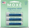 MOXE Migraine Relief Nasal Inhalers, Portable Aromatherapy Essential Oils for Headaches, 3 Pack, USA Made, Pure