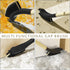 Hard Bristle Crevice Cleaning Brush, Long Handle Multifunctional Gap Cleaning Tool for Bathroom and Kitchen