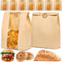 Sublaga 110 13.78x8.27x3.54 120Pcs Packaging (110) Pcs Bread Bags for Homemade Bread With Window Sourdough, in, Paper
