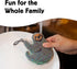 Set 3 Kikkerland Reusable Sloth Scrub Sponge Cleaning Supplies for Kitchen, Home Essentials Fun Gifts for Kids & Adults