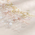 Unicra Bridal Headpiece - Wedding Crystal Flower Hair Vine Headbands - Wedding Hair Accessories (Gold)