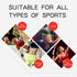 2Pack Professional Wrist Support Brace - Adjustable Reversible Strap for Sports, Pain Relief, Right & Left (Black)