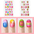 Laza 120pcs Children Nails Press On - Pre-glue Full Cover Nail Tip Kit, Glitter Gradient Color for Kids