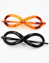 Small Size 4.7" No Slip Effortless Twist Hair Clips for Women, Pack of 6