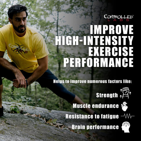 CONTROLLED LABS Green Magnitude Supplement, Sour Green Apple, 30 Servings, Promotes Strength & Stamina