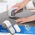 BEAUTURAL Fabric Shaver and Lint Remover, Battery Operated Sweater Defuzzer with 2 Replaceable Blades, Gray