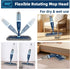 DARIS Spray Mop for Floor Cleaning, Microfiber Mop for Wet and Dry Use, 52.3in Long Pole, 20 FL.OZ. Capacity
