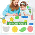 Kitchen Sponges 24 PCS - Compressed Cellulose Non-Scratch Natural Dish Sponge for Kitchen, Bathroom, Cars