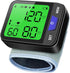 Automatic Wrist Blood Pressure Monitor with Voice, Digital 3 Color Backlit LCD Display, 240 Readings for Dual Users