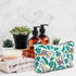 WANDF Cosmetic Bag for Women, Small Mini Makeup Organizer Pouch, Water Resistant Gift (Sloths)