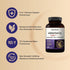 NatureBell Sambucus Elderberry Capsules - 5000mg with Quercetin, Vitamin C and Zinc, 240 Count Immune Support