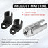 Vrasly 3pcs O2 Set, Offset O2 7/8" (22mm) 3/8" 1/2" Oxygen Sensor Socket, Automotive Oxygen Sensor Socket Sensor Switch