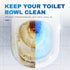 Vacplus Toilet Bowl Cleaners - 3 Pack, Krazy Clean Automatic Long-Lasting Toilet Cleaner Bottle, Easy-to-Use Toilet Bowl Cleaner Tablets in Bottles with Powerful Cleaning