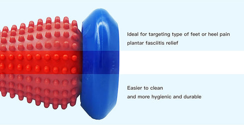 Plantar Fasciitis Massager Roller, Deep Tissue Muscle Massager, Foot Roller for Foot Pain Relief, Gifts for Relaxtion, Portable Foot Massager Tool