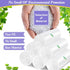 3 Gallon 80pcs+10pcs Small Clear Trash Bags - Strong Plastic Garbage Bags for Bathroom Trash Can Liners