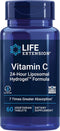 Life Extension Liposomal Vitamin C 24-Hour Hydrogel Formula – Immune & Skin Health Supplement with Calcium – 60 Tablets