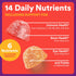 Immunity Gummies: B6, B12, Immune 60 Count (30 SmartyPants Kids Multivitamin & Vitamins C, D, A, and Zinc for Support