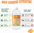 Hardwood Floor Cleaner and Polish Restorer Heavy Duty Plant-Based Cleaning & Conditioning Citrus Formula for Tile