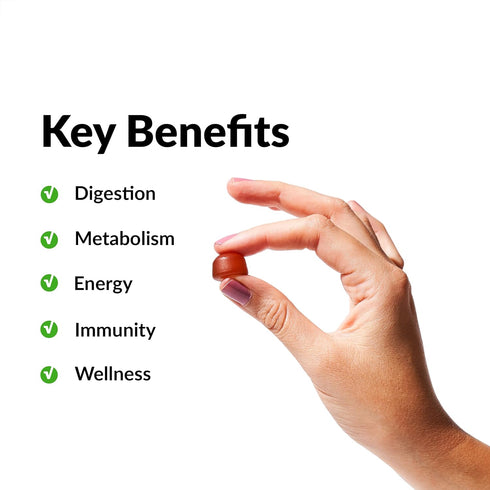 FORCE FACTOR ProbioSlim Apple Cider Vinegar Gummies, Organic LactoSpore Prebiotics to Support Digestion, Metabolism,