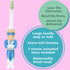 Captain Cavity Superhero Kids Toothbrush, 2-10 Years, Soft Bristles, Easy Grip, Bonus Replaceable Head