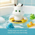 Takingup Baby Bath Thermometer, White Cow Baby Bath Thermometers, Floating Animal Toy Fun Thermometer for Bathtub, Tub