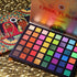 UCANBE EXOTIC FLAVORS Neon Eyeshadow Makeup Palette - 48 Colorful High Pigmented Rainbow Matte Shimmer Glitter Eye