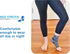 Brownmed Nice Stretch Plantar Fasciitis Sleeve, Compression Foot Sleeve for Arch & Heel Support, Small/Medium