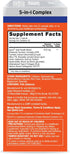 Qunol 5-in-1 Joint Support Supplement, Fast Acting, One Pill Dose, 45 Count