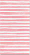 KTHONIOMANTE 200PCS Pink and White Stripe Guest Napkins, 2 Ply Disposable Paper Pack,