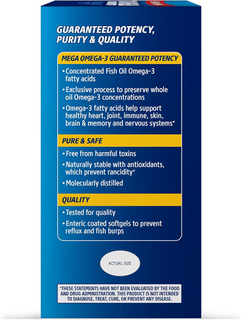21st Century Alaska Wild Fish Oil Softgels, 90 Count