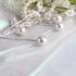 SAVITA 18 Pcs Pearl Hair Pins - 6 Sizes Bridal Hair Pieces for Wedding, Bride, Bridesmaid, Women (Silver)