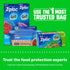 Ziploc 150 Count Sandwich and Snack Bags: Storage Bags with Grip n Seal Technology for On the Go Freshness