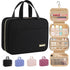 HOTOR Travel Toiletry Bag - Spacious Hanging Hook Makeup Bag for Women & Men - Waterproof Travel Essentials, Medium