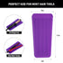 ZAXOP Purple Resistant Silicone Mat Pouch for Flat Iron, Curling Iron, Hot Hair Tools