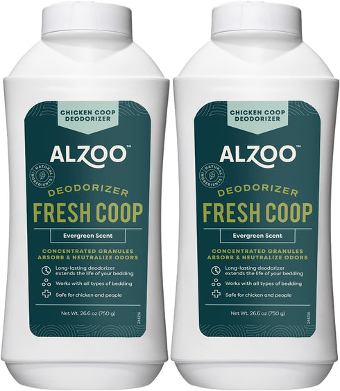 My Fresh Coop Deodorizer, Concentrated Granules for Chicken Coop, Absorbs & Neutralizes Odors (26.6 Oz, Pack of 2)